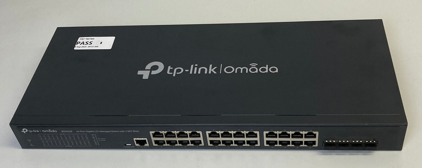 Tp-Link TL-SG3428 Jetstream 24-Port Smart Managed Rackmount Gigabit Switch