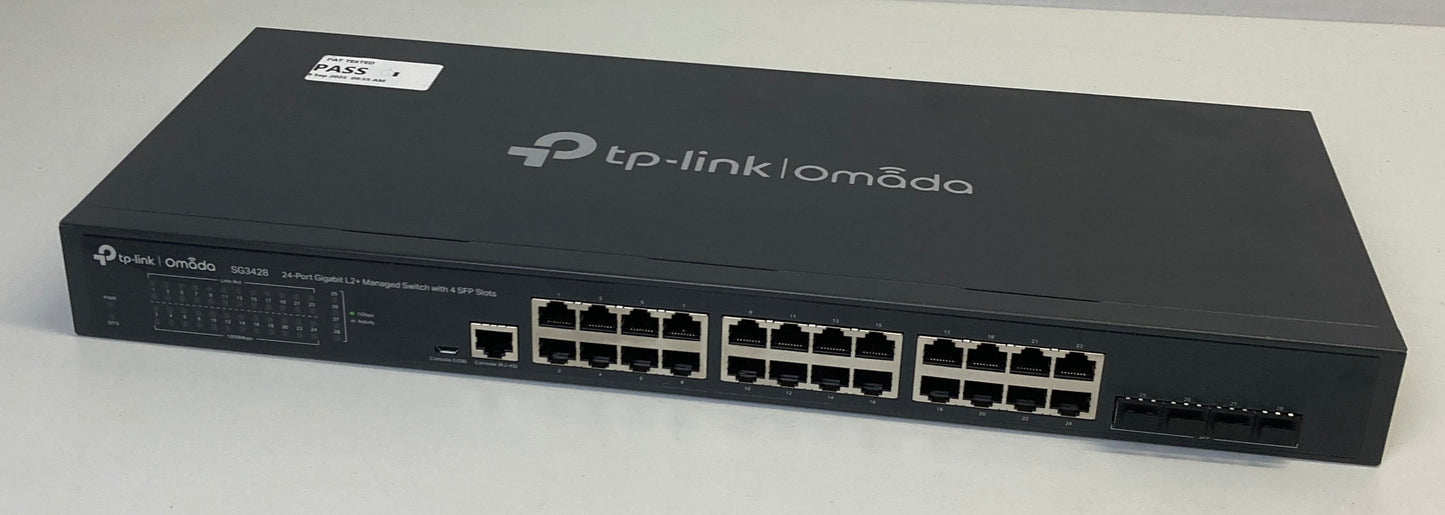Tp-Link TL-SG3428 Jetstream 24-Port Smart Managed Rackmount Gigabit Switch