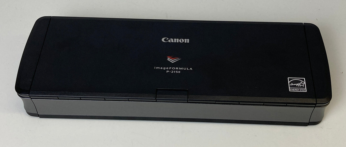 Canon imageFORMULA P-215II Portable Scanner, Double-sided Scanning