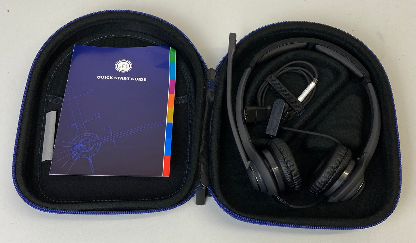 JPL Wired Headset Over-the-head With Microphone Stereo 611PB