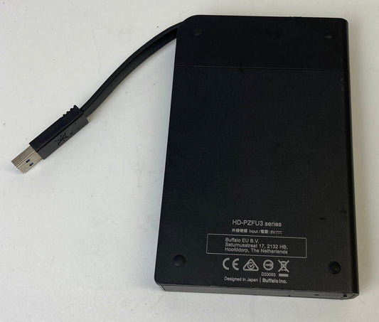 Buffalo MiniStation 2 TB - USB 3.0 Portable Hard Drive - HD-PZFU3