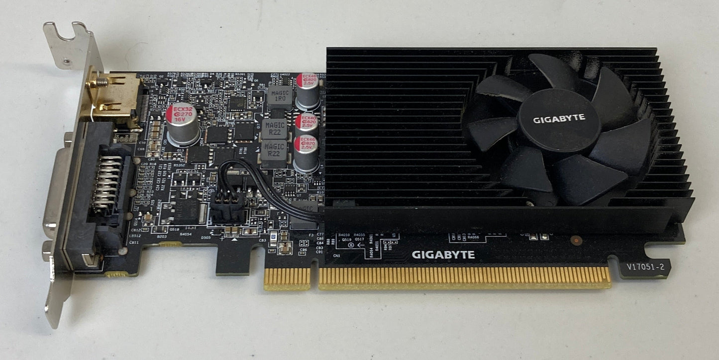 Gigabyte GeForce GT 1030 2GB GDDR5 Low Profile Graphics Card