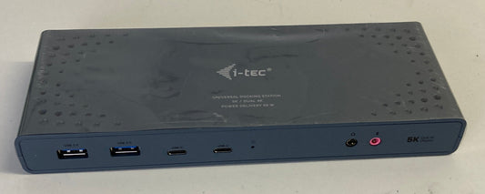 i-tec Windows/MacOS USB-C/Thunderbolt 3/USB3 Dual Display Docking Station PD