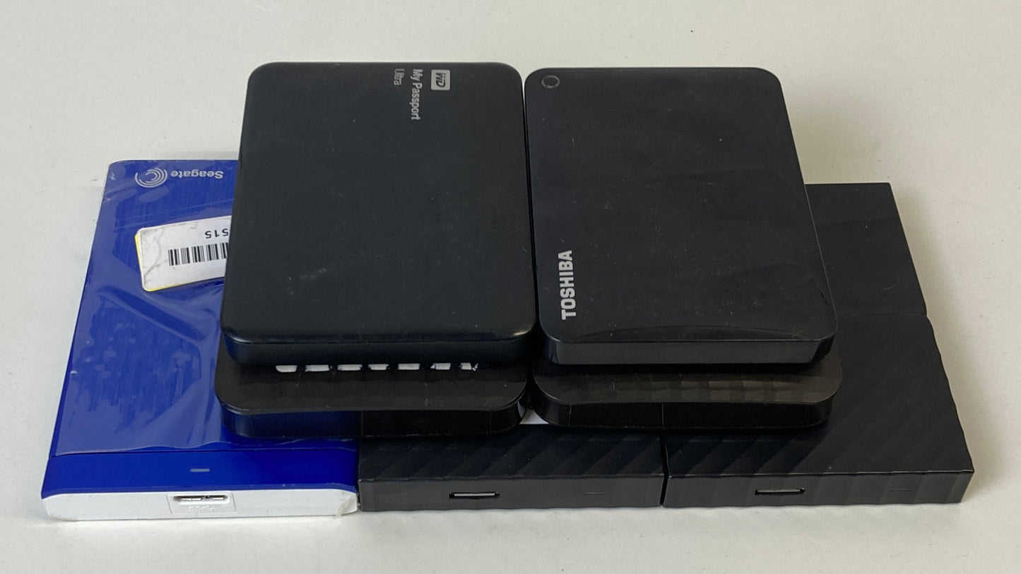 1TB External Hard Drive Western Digital/Samsung/Toshiba/Seagate