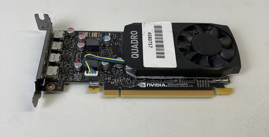 Nvidia Quadro P620 2 GB GDDR5 4 x mini DP LOW PROFILE Graphics Card Quad Monitor