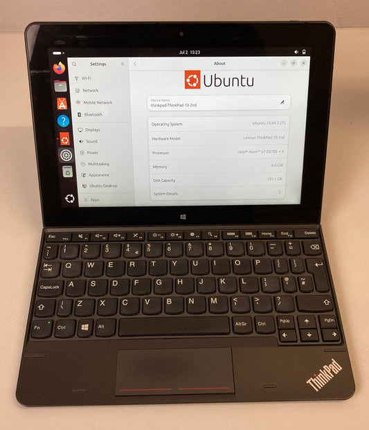 Lenovo Thinkpad 10 Tablet 2nd Gen 10.1" Intel Atom x7-Z8700 4GB RAM 128 GB SSD