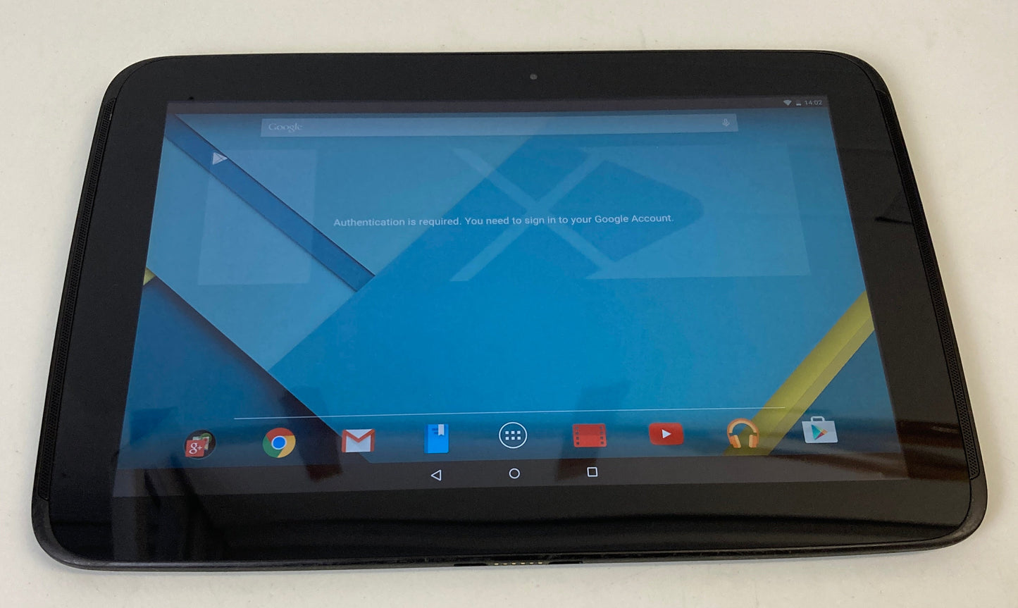 Samsung Google Nexus 10 GT-P8110 Black Wi-Fi 16GB 10.1" Android Tablet