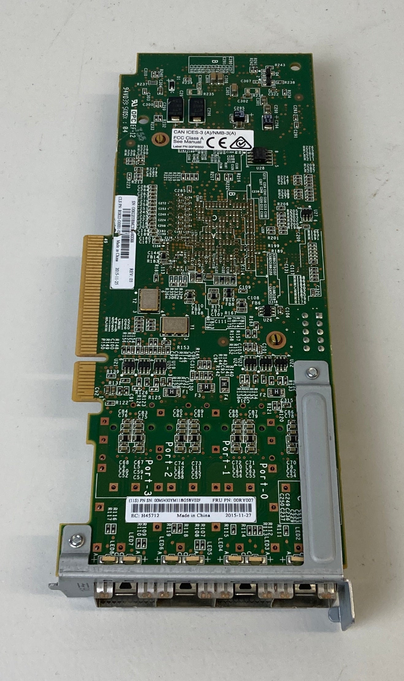 IBM Quad Port HBA PCI-E 16GbE Card Low Profile