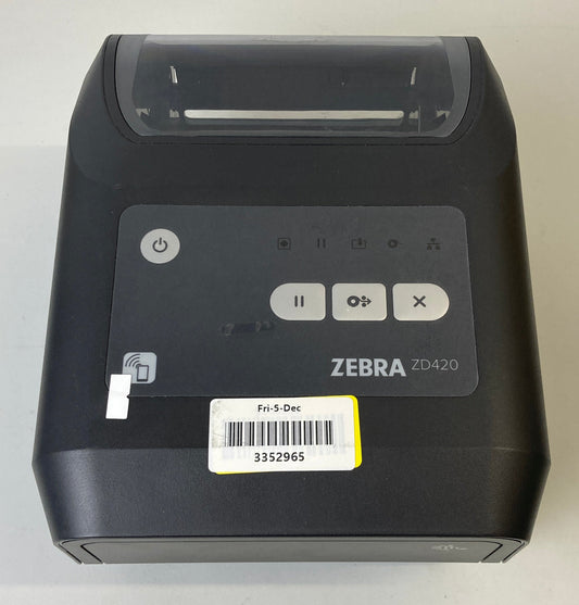 Zebra ZD420t ZD42042-T0EE00EZ Thermal Transfer Label Printer 203 dpi USB