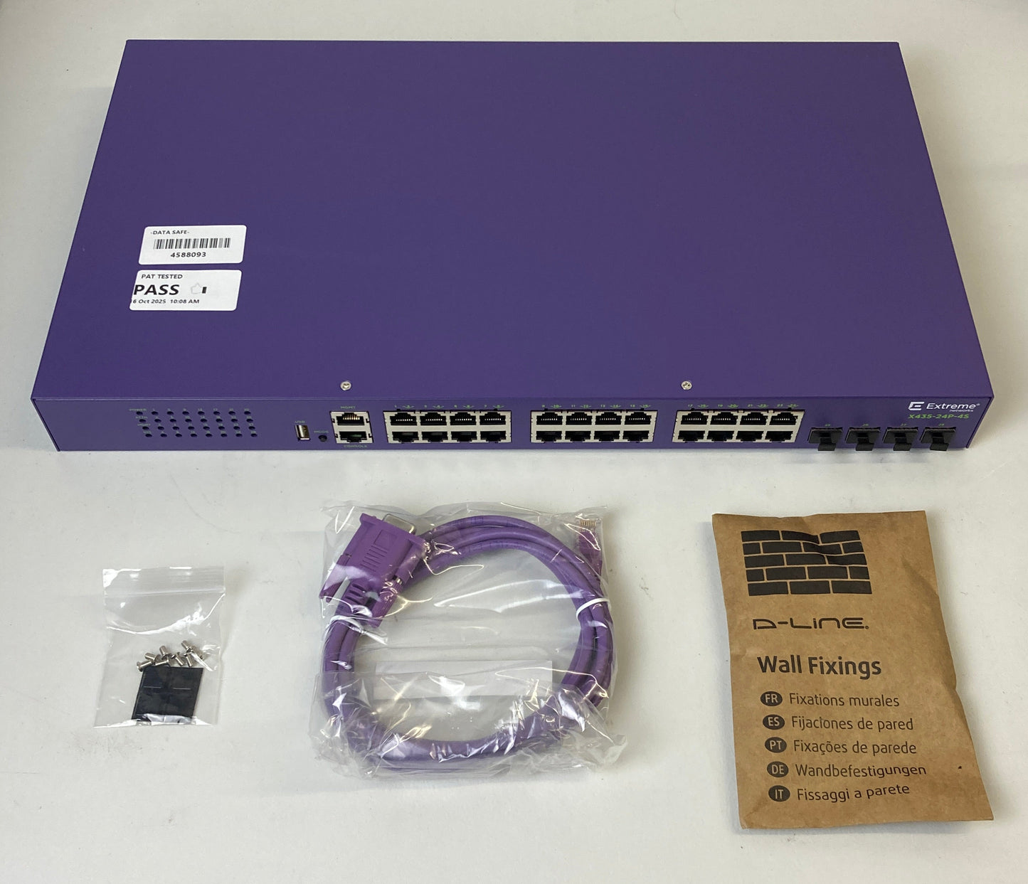 Extreme Networks X435-24P-4S Gigabit Switch