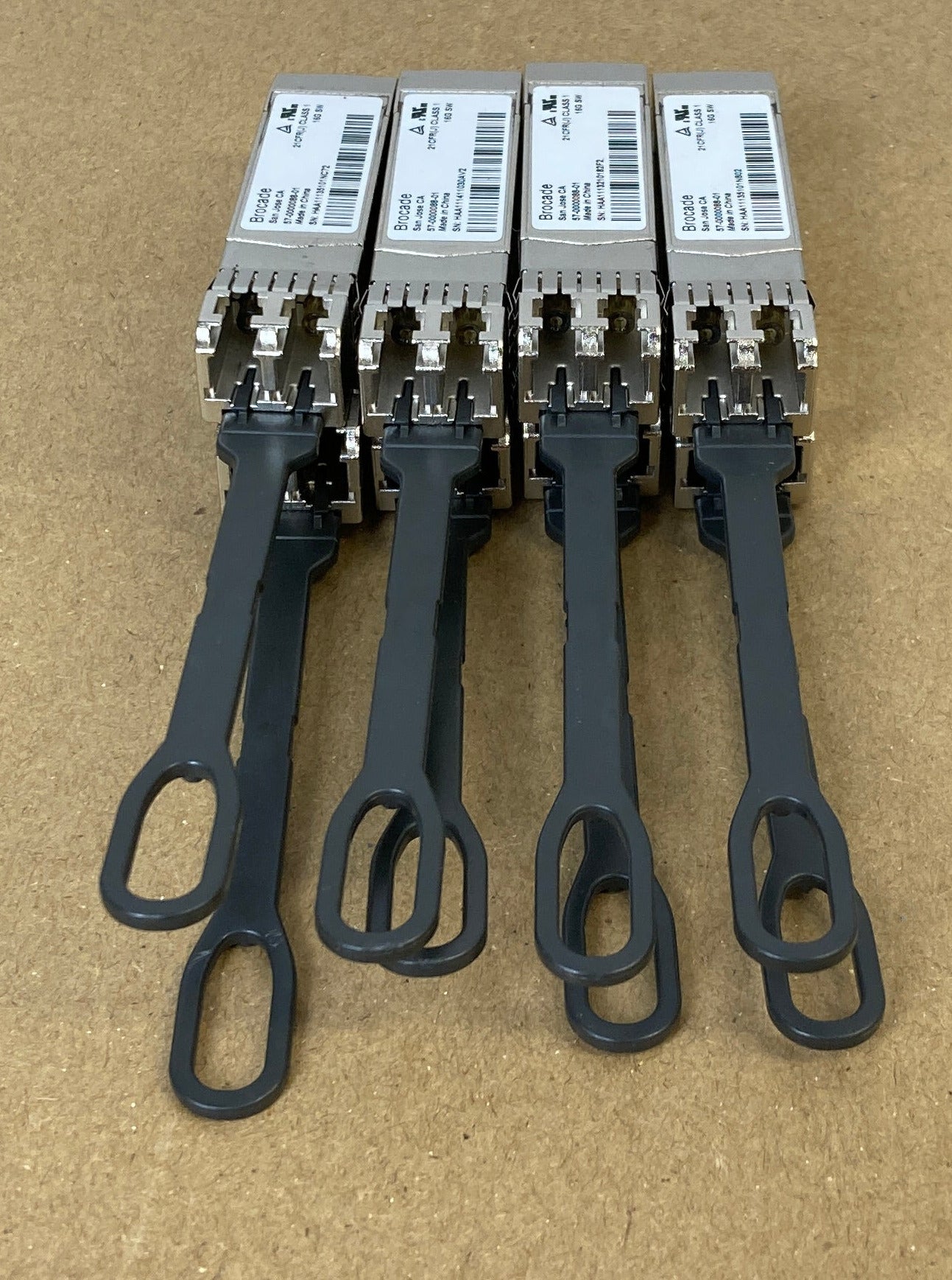 8x Brocade 57-0000088-01 16G SW SFP+ Transceiver Module