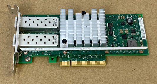 Dell X520-DA2 Dual Port 10Gb SFP+ Network Interface Card Low Profile PN: 942V6