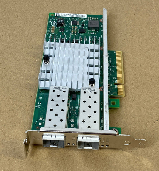 Dell X520-DA2 Dual Port 10Gb SFP+ Network Interface Card Low Profile PN: 942V6