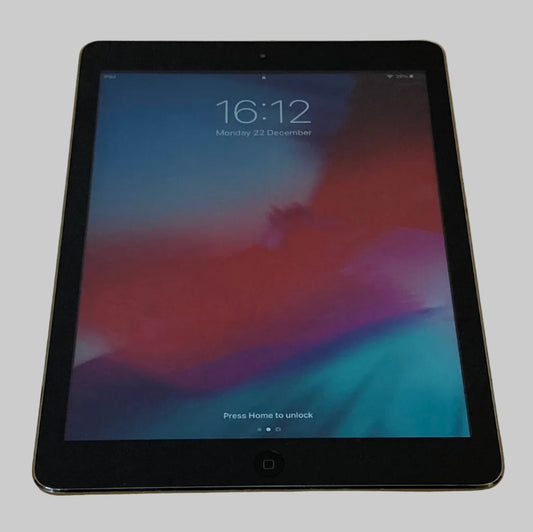 Apple iPad Air 1st Gen Space Grey 16GB Wifi Only A1474 9.7"