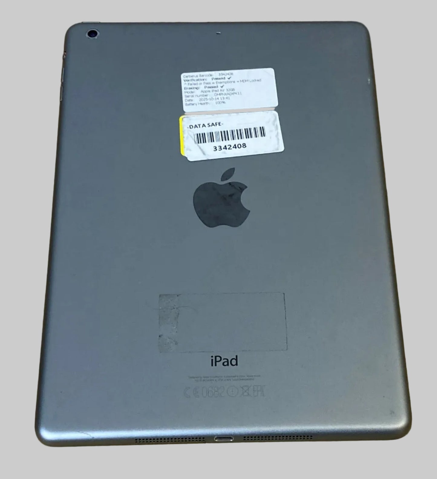 Apple iPad Air 1st Gen Space Grey 16GB Wifi Only A1474 9.7"