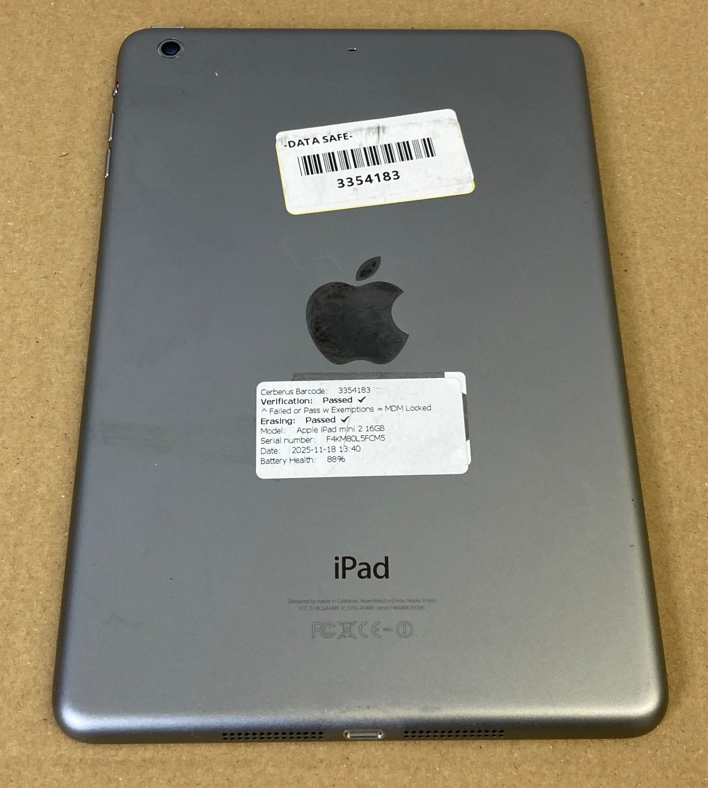 Apple iPad Mini 2nd Generation 7.9" Wifi 16GB Silver