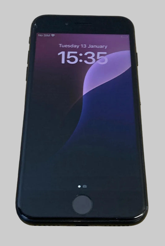 Apple iPhone SE (3rd Generation, 2022), 64GB, Black, Unlocked, Cracked