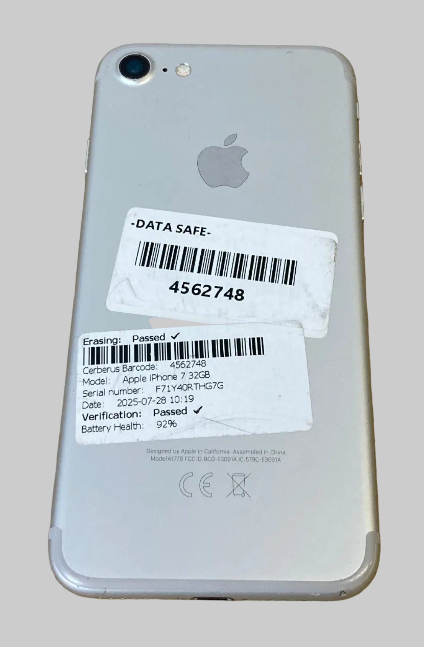 Apple iPhone 7 Smartphone 32GB White Mobile Phone IOS