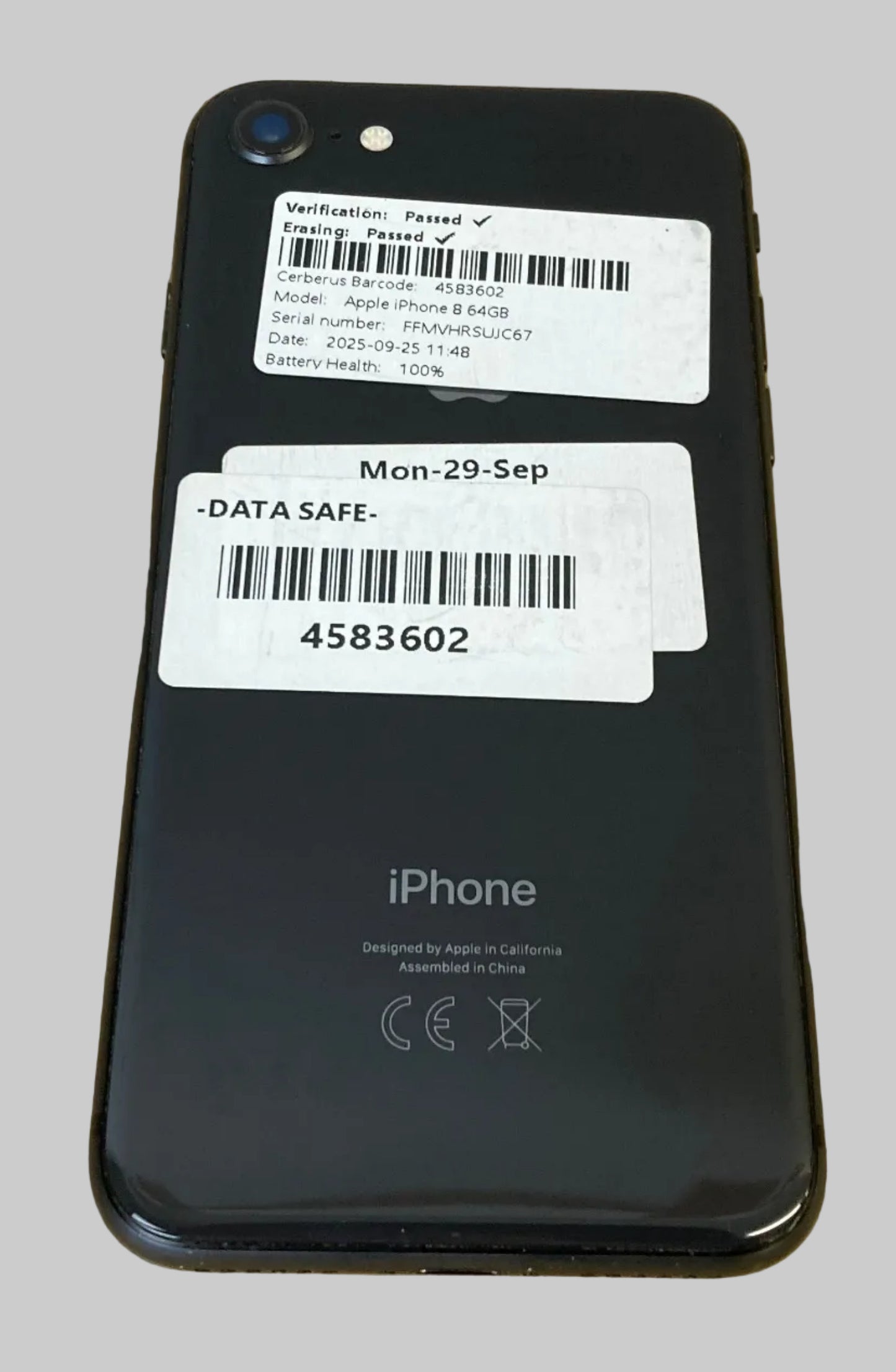 Apple iPhone 8 Smartphone 64GB Black Mobile Phone IOS Unlocked