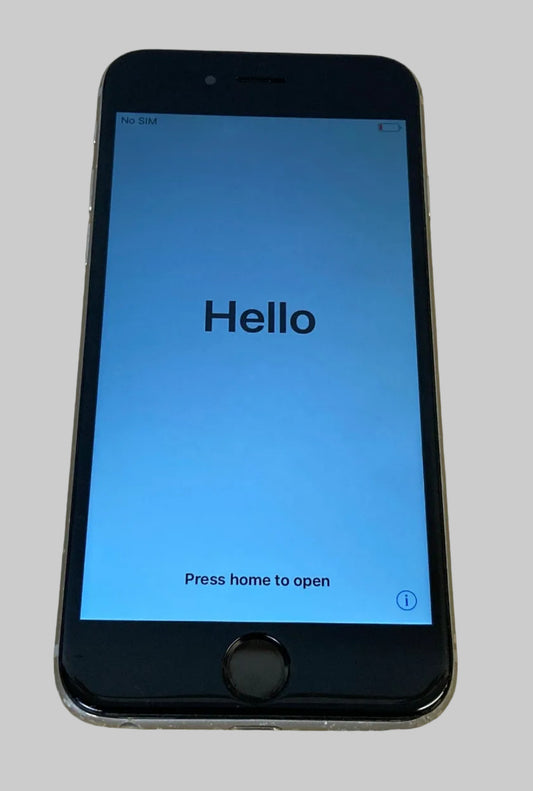 Apple iPhone 6 Smartphone 16GB Silver Mobile Phone IOS O2 Locked