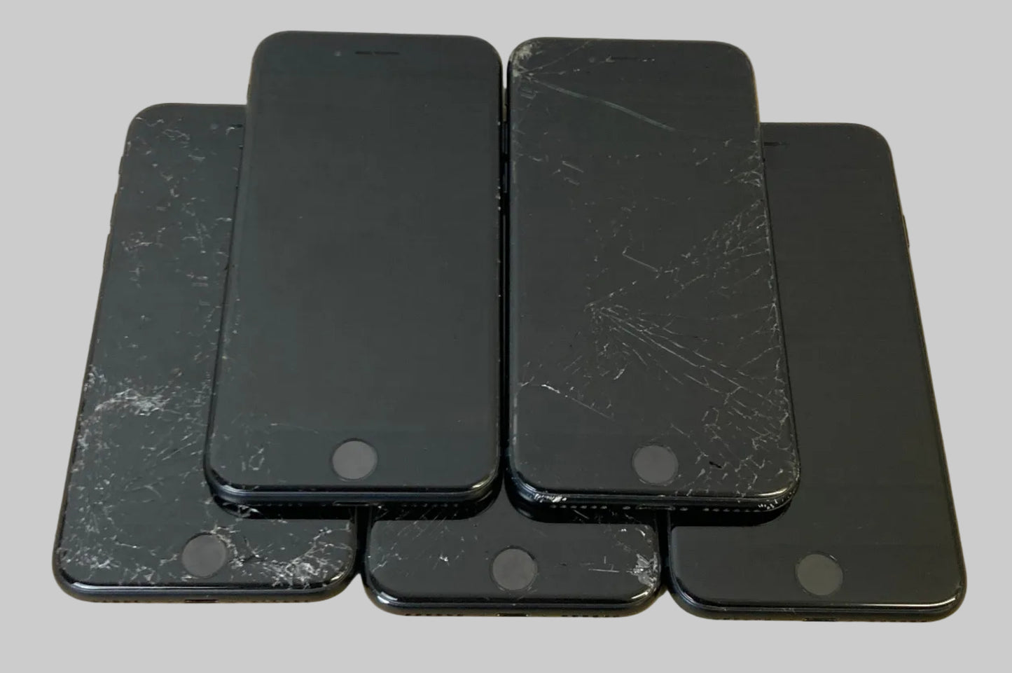 Apple iPhone SE (3rd Generation, 2022), 64GB, Black, Unlocked, Cracked