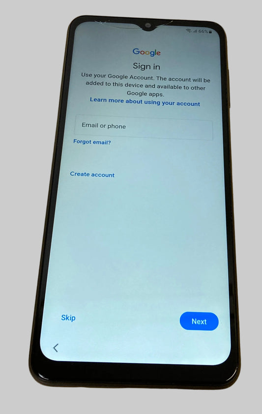 Samsung Galaxy A12, 64GB, Dual Sim, Unlocked, Cracked