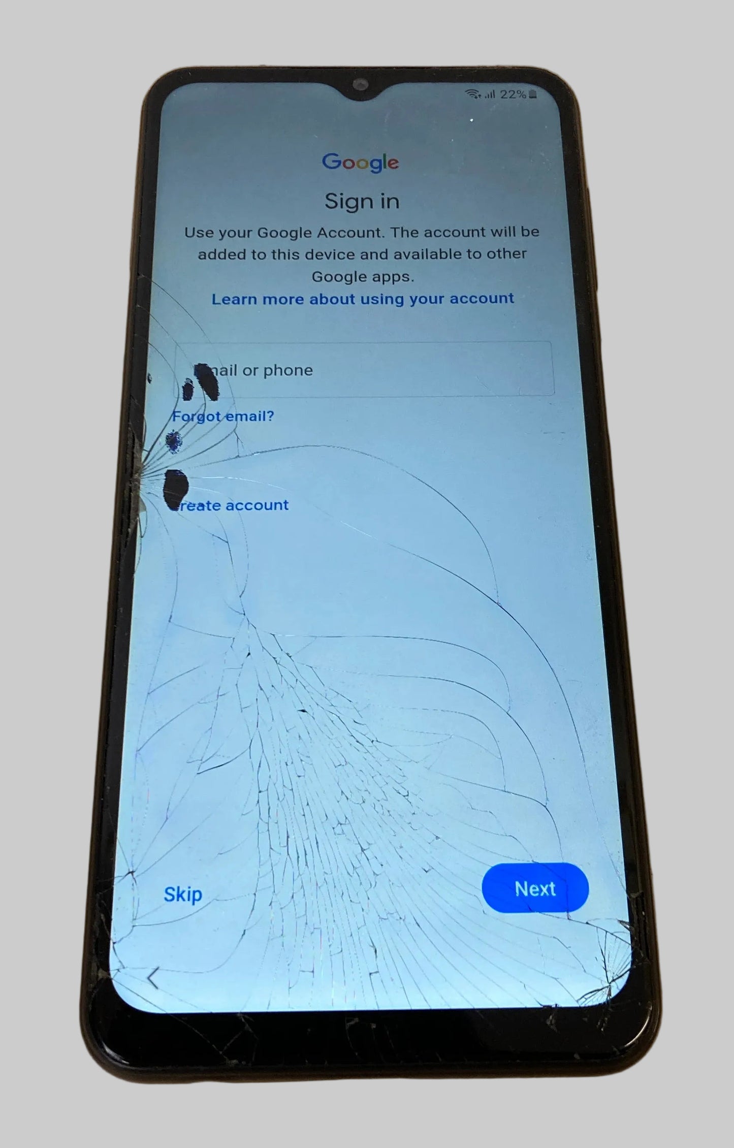 Samsung Galaxy A32 5G, 64GB, Dual Sim, Unlocked, Cracked