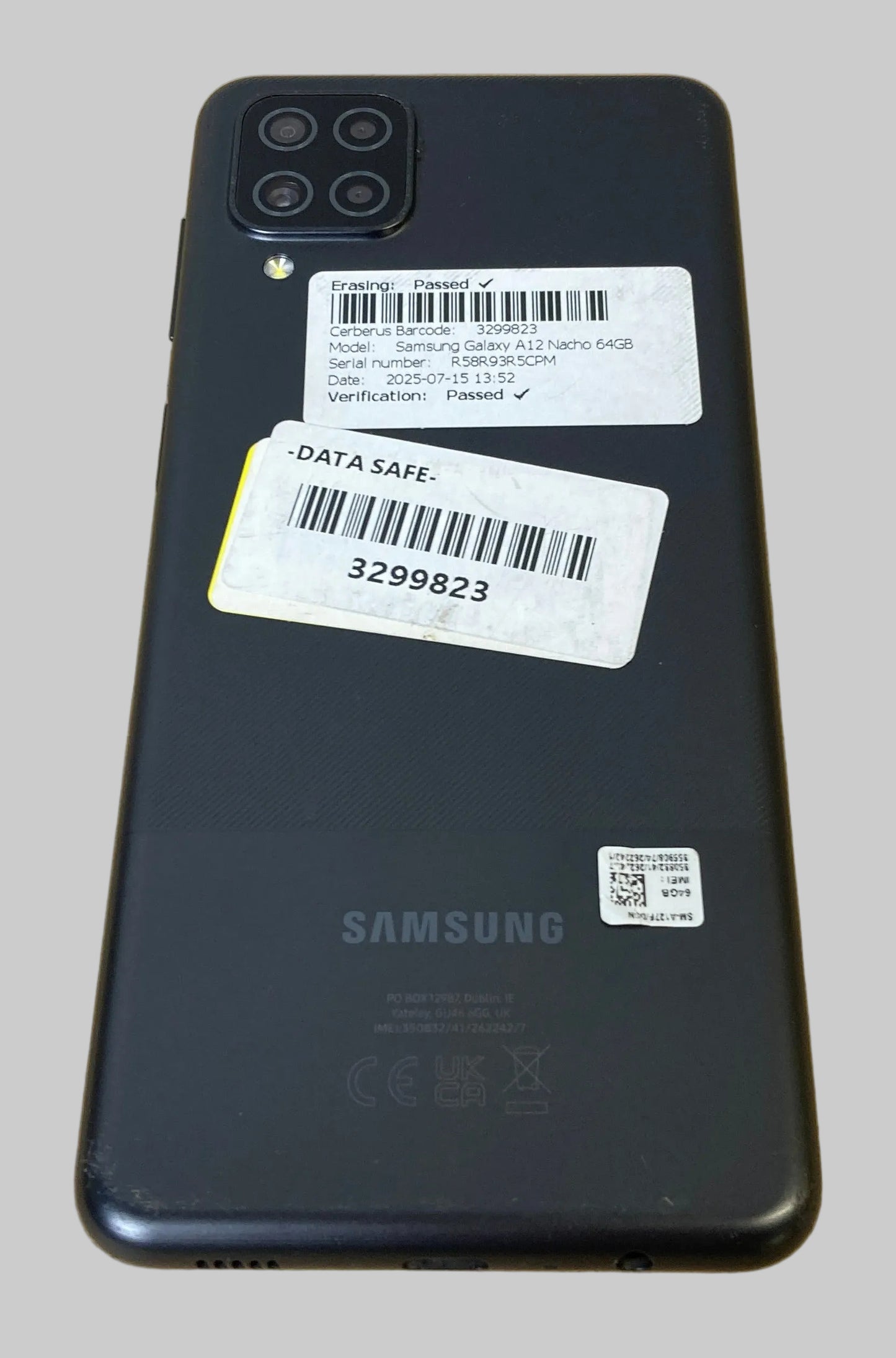 Samsung Galaxy A12 Nacho, 64GB, Dual Sim, Unlocked, Cracked