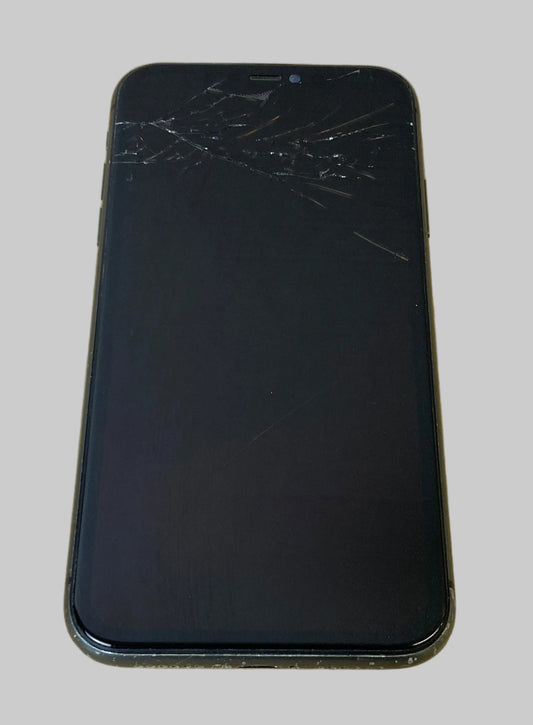 Apple iPhone 11 Smartphone 64GB Black Mobile Phone IOS Cracked
