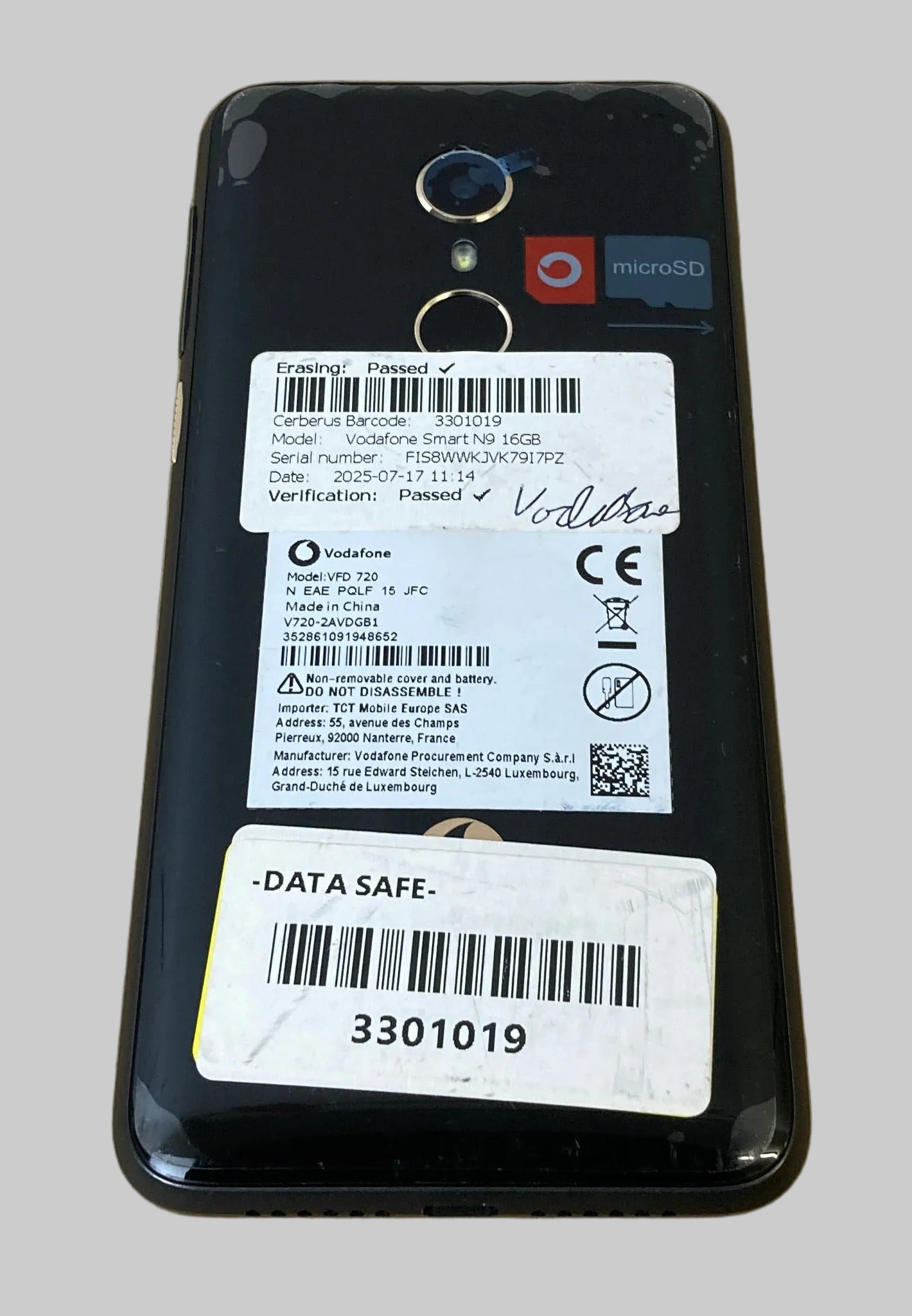 Vodafone Smart N9, 16GB, Vodafone Locked