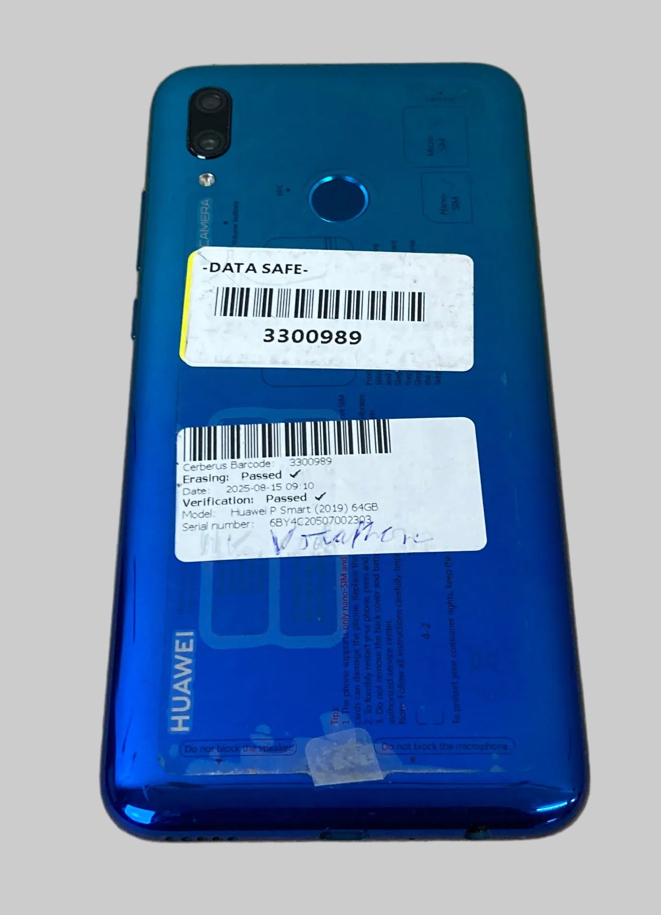 Huawei P Smart (2019), 64GB, Vodafone Locked
