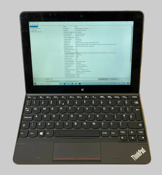 Lenovo Thinkpad 10 Tablet 2nd Gen 10.1" Intel Atom x7-Z8700 4GB RAM 128 GB SSD