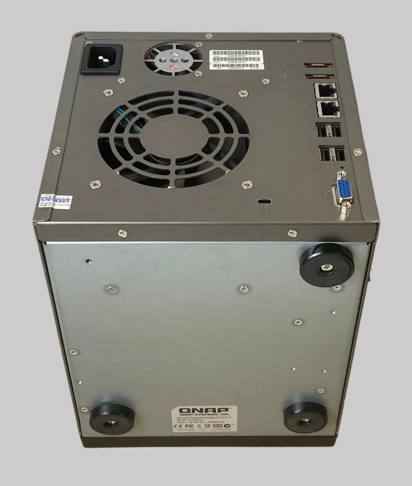 Qnap TS-439 PRO NAS Server 1GB DOM DDRII 4-Bay 1.6GHz