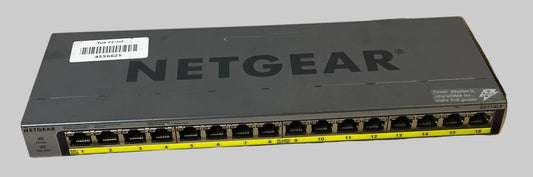 NETGEAR GS116LP Network Switch PoE Switch 16 Port RJ-45 Unmanaged