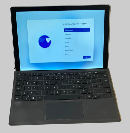 Microsoft Surface Pro 5. i5-7300U. 8GB. 256GB SSD. Tablet only. No charger. Win 11