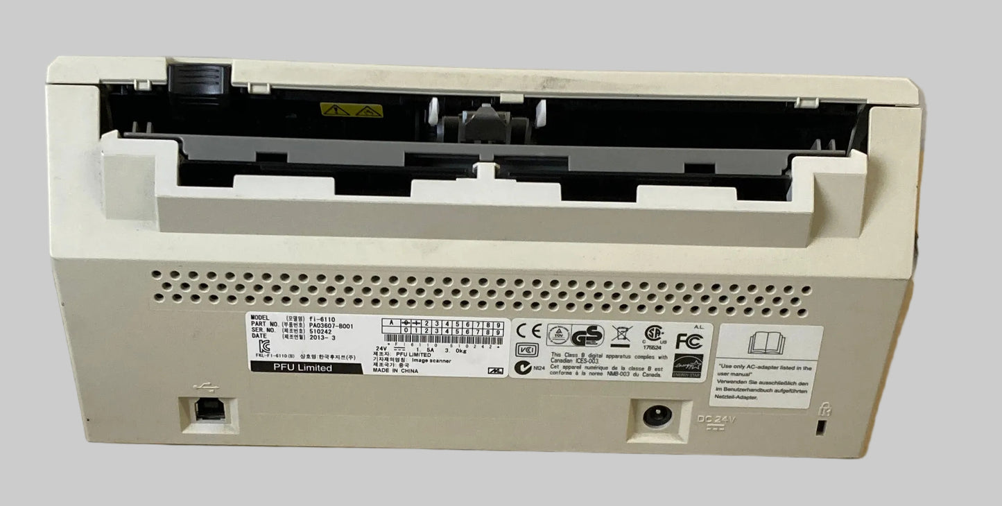 Fujitsu Fi-6110 High speed duplex document scanner