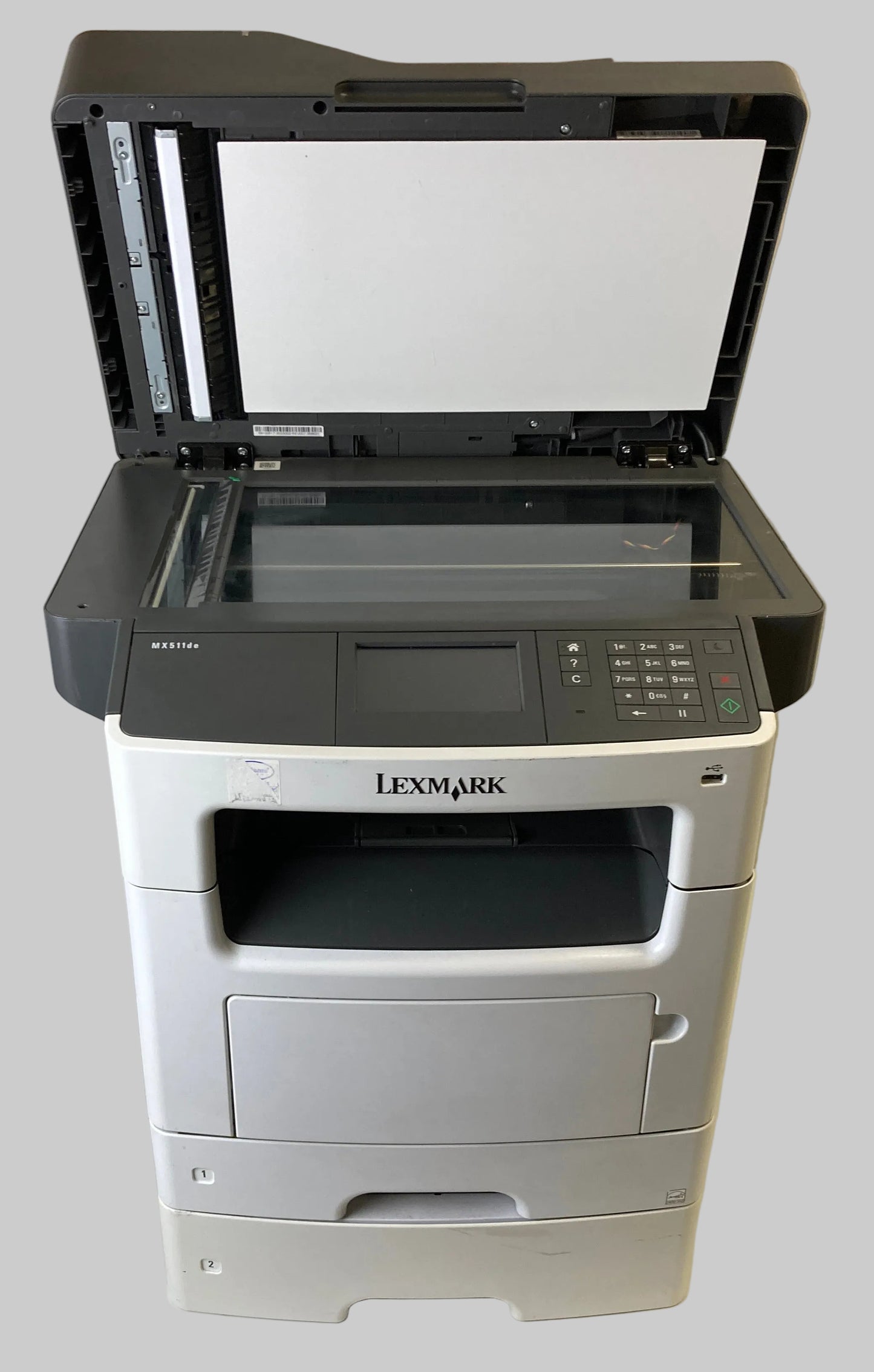 Lexmark Mx511de Monochrome Multifunction Printer With Paper Tray Extension