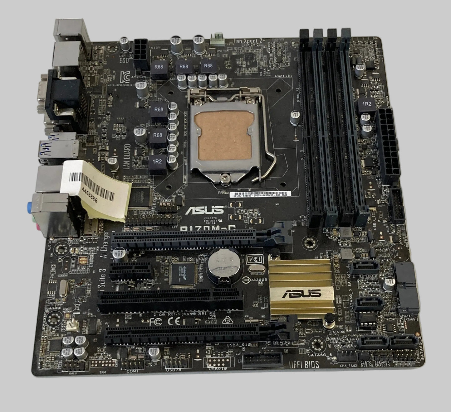 ASUS Q170M-C Intel LGA 1151 6th Gen CPU DDR4 Support ATX Motherboard USB 3.0