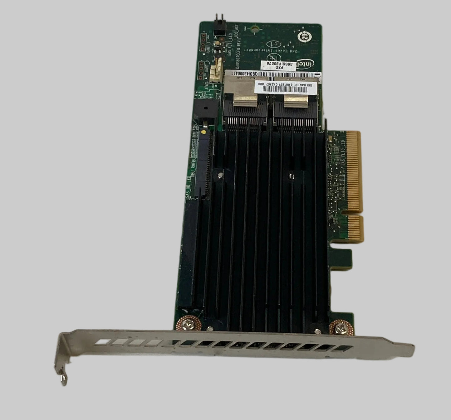 Intel G27504-612 8 Port PCIe SAS SATA Raid Controller Card