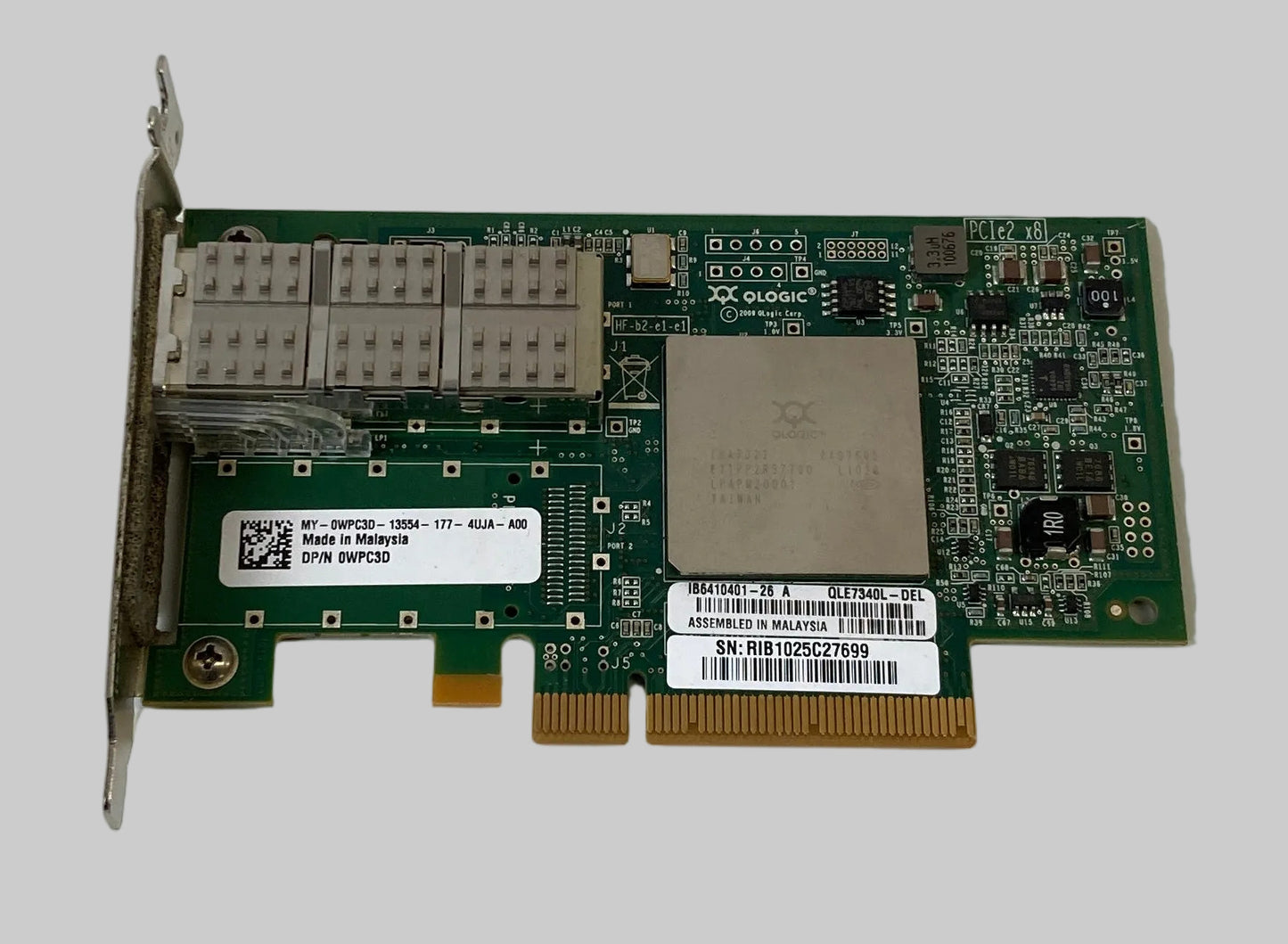 Dell QLogic QLE7340L Single Port 40Gb QDR InfiniBand Server Adapter 0WPC3D