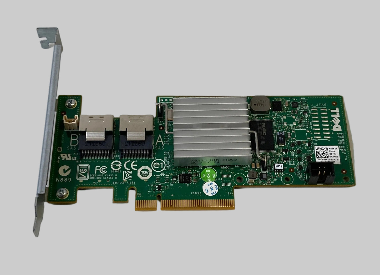 PERC H200 6Gb/s SAS/SATA PCIe modular RAID controller 047MCV