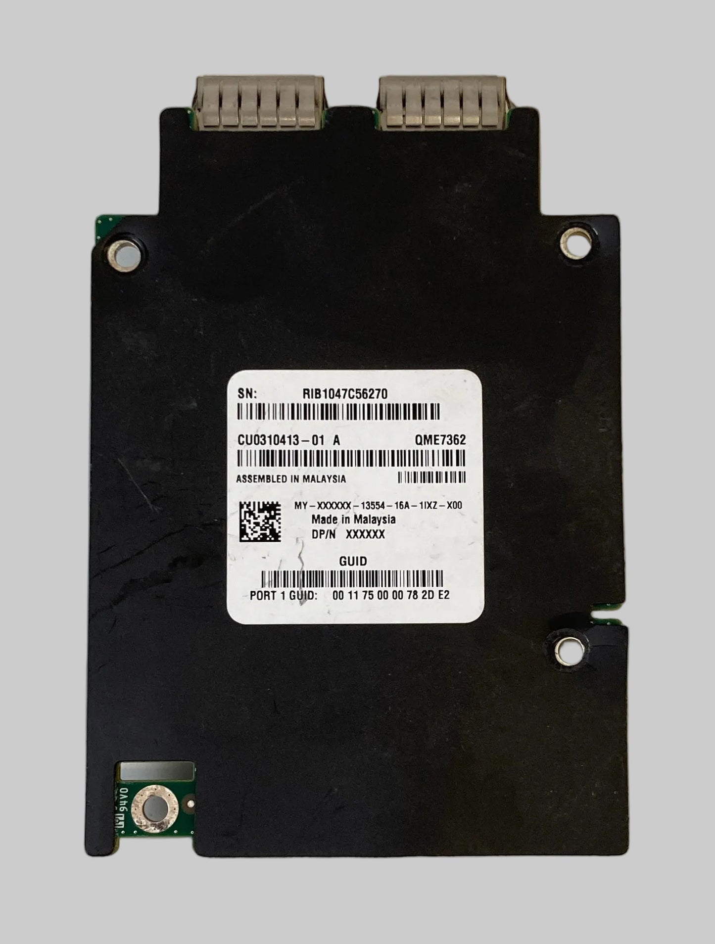 Dell QLogic QME7362 2-Port InfiniBand Host Bus Adapter Mezzanine Card