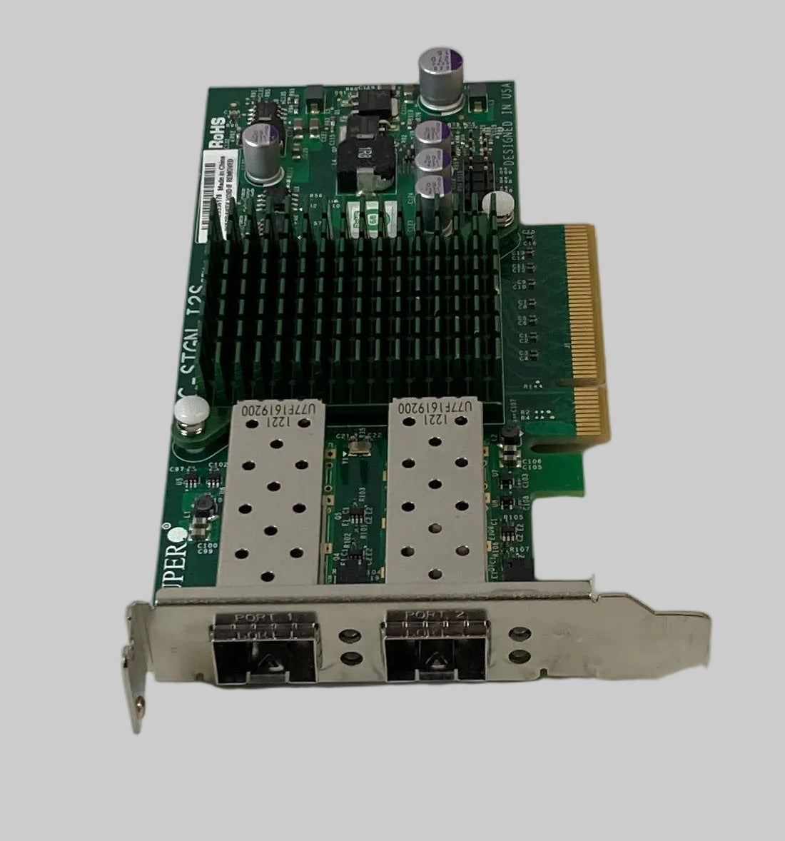 Supermicro AOC-STGN-I2S Dual Port 10G SFP+ Network Adapter Kit