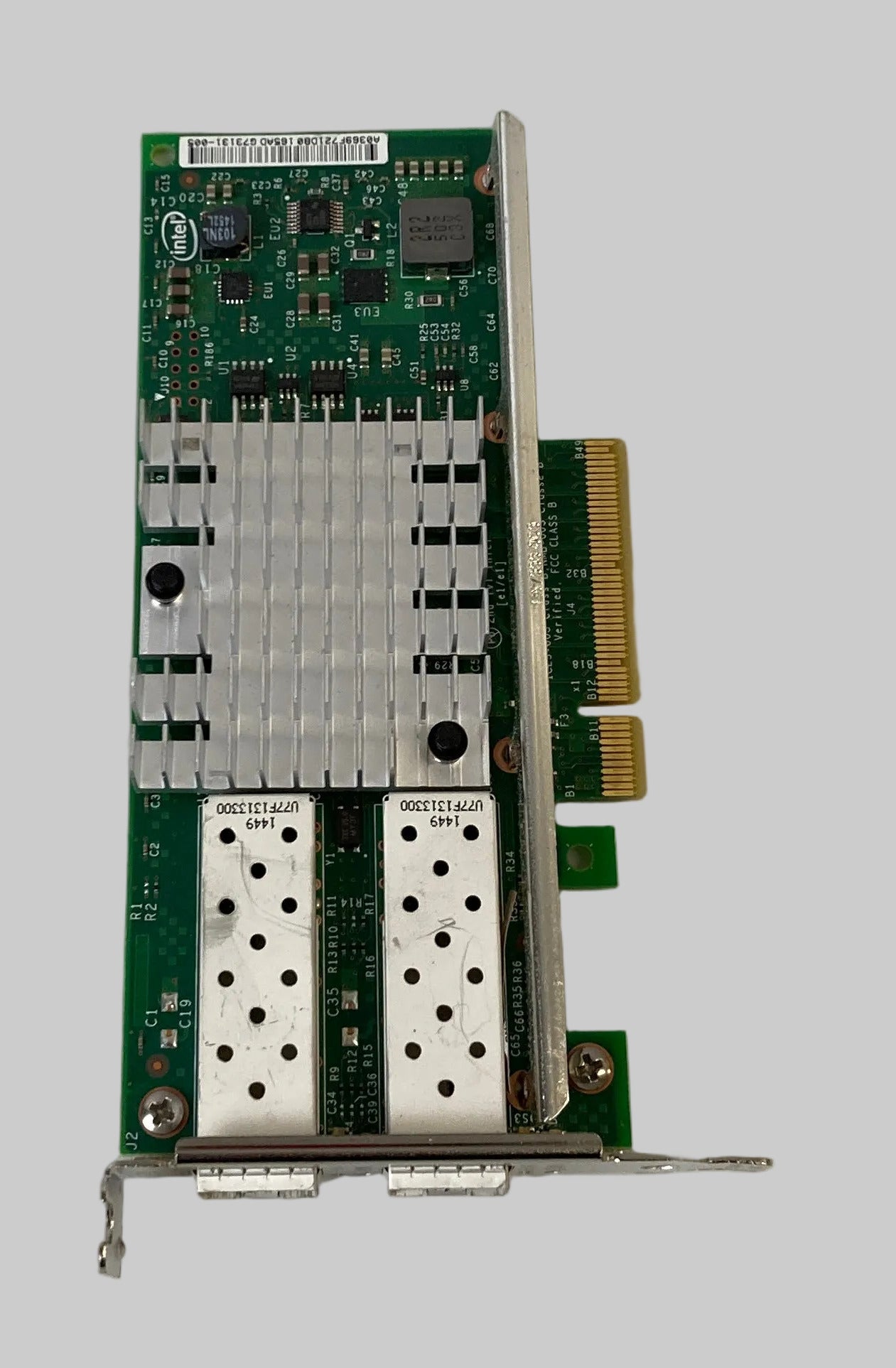Dell Dual Port 10Gb SFP+ Network Card Low Profile 942V6 0942V6