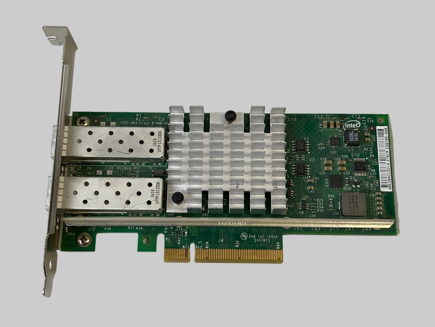 Intel X520-SR2 Dual Port SFP - 10Gbps Full Height PCIe-x8 NIC