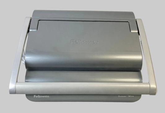 Fellows Quasar Office Manual Wire Binding Machine Grey