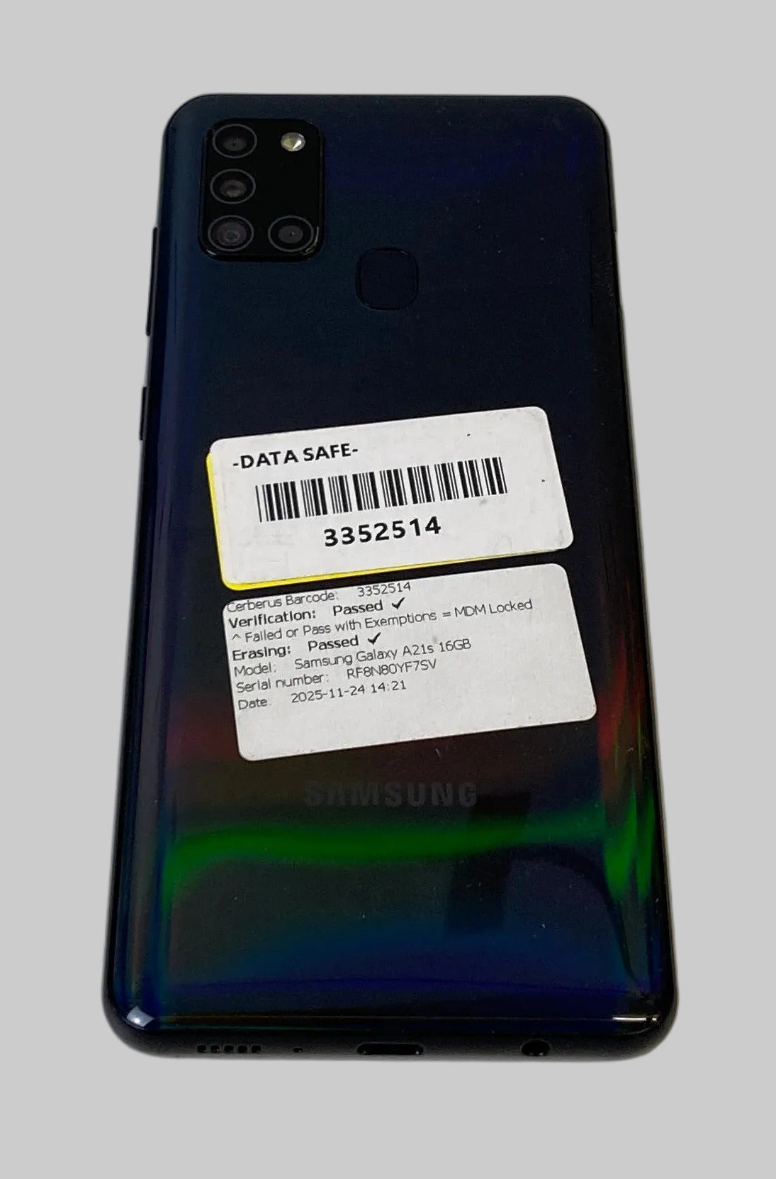 Samsung Galaxy A21s 16GB Dual Sim Unlocked Cracked