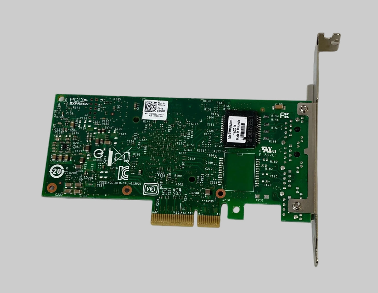 Dell / Intel I350-T2 Dual Port RJ-45 1GBase-T High Profile 424RR