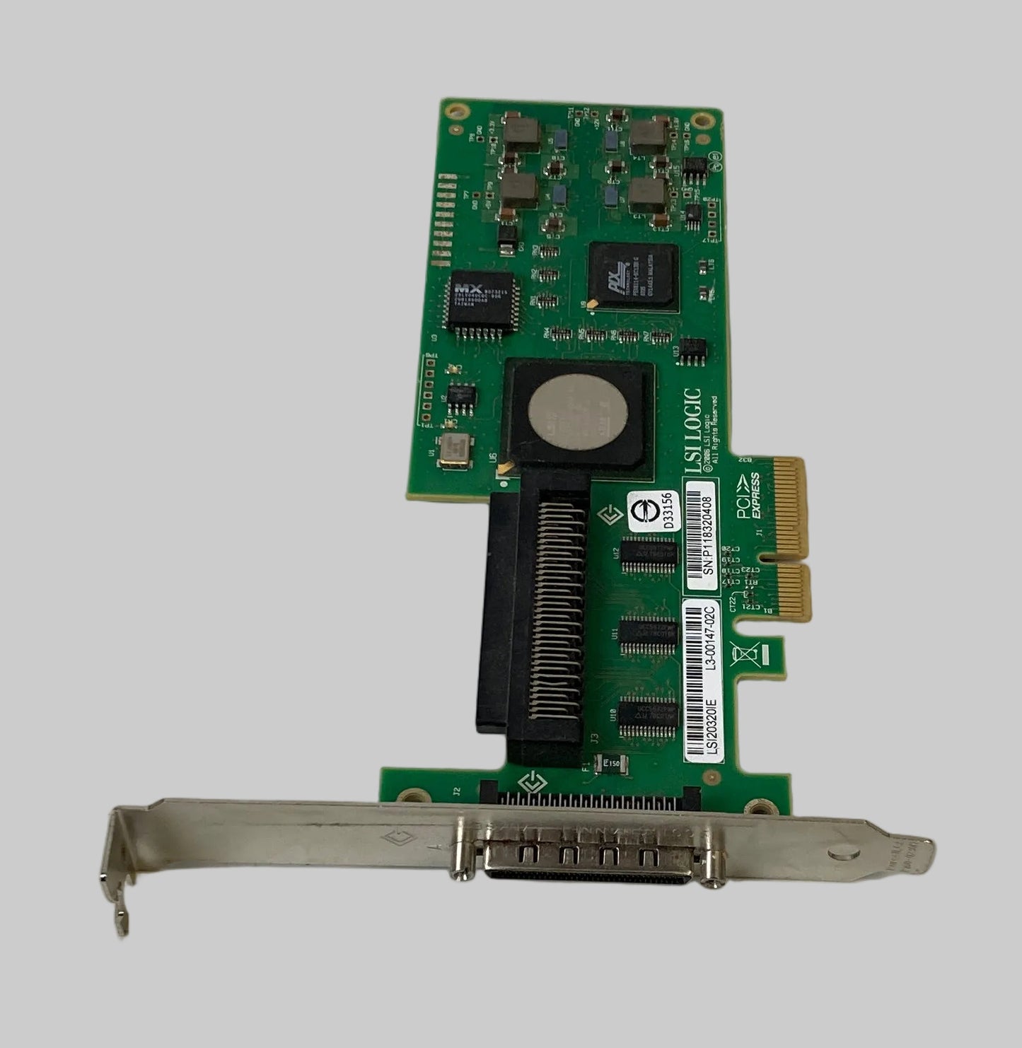 LSI Logic LSI20320IE PCI Express Ultra 320 SCSI Interface Card