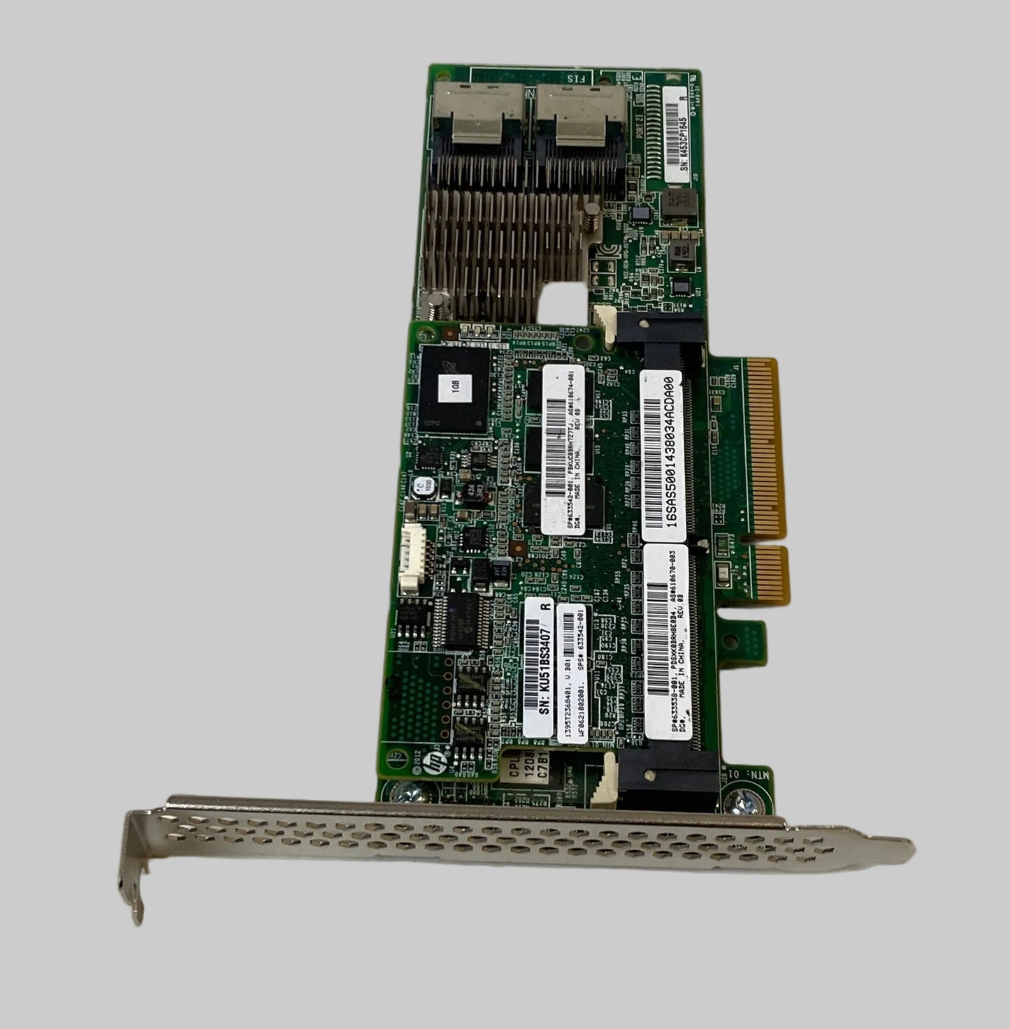 HP Smart Array P420 1GB FBWC PCI-E SAS RAID 2Port Controller Card